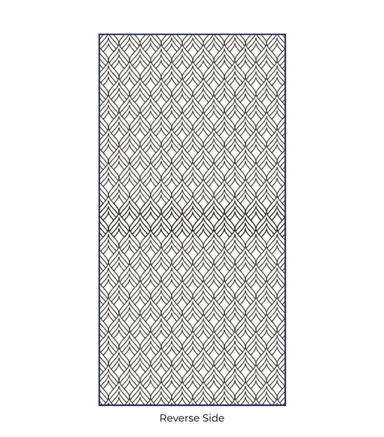 Blue Lagoon Microfibre Beach Towel