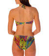 Amalfi Tan Through Cut Out Swimsuit - Kiniki