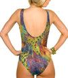 Amalfi Tan Through Support Top Swimsuit - Kiniki