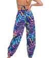 Aurora Tan Through Harem Pants - Kiniki