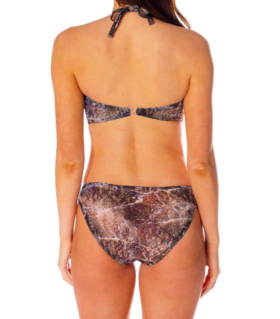 Bali Tan Through Cut Out Swimsuit - Kiniki