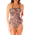 Bali Tan Through Tube Swimsuit - Kiniki