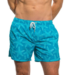  Beach Board Shorts Starfish - Kiniki