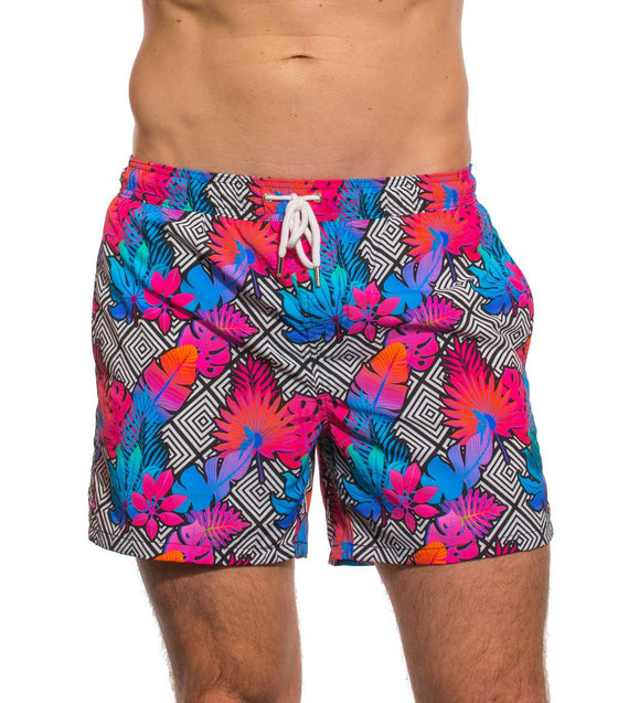 Beach Board Shorts Tropic - Kiniki