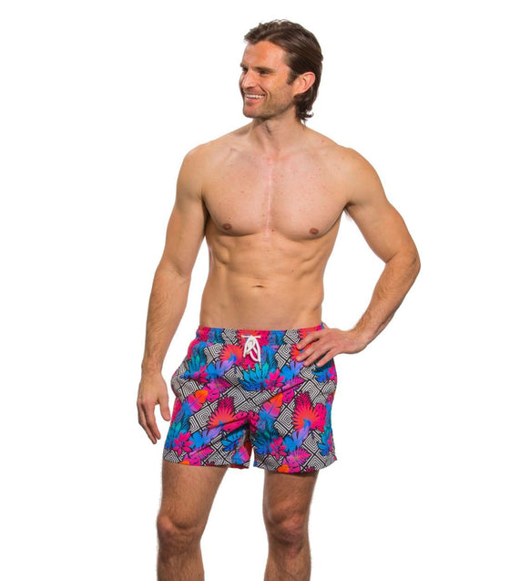 Beach Board Shorts Tropic - Kiniki