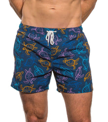  Beach Board Shorts Turtles - Kiniki