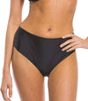 Black High Waisted Bikini Brief - Kiniki