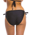 Black Tie Side Bikini Tanga - Kiniki