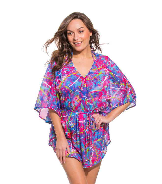 thumbnail image 2 of Kiniki Women's Tan Through Beach Wrap Cover Up - Ultra Lightweight, Super Quick Drying - Transol 2 of 6