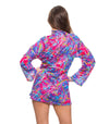 Carnival Tan Through Short Kaftan - Kiniki