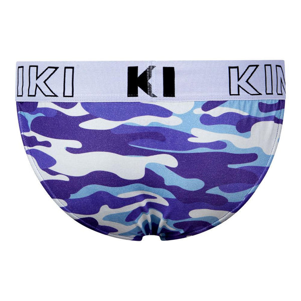 Cotton Printed Tangas - Blue Rift – Kiniki