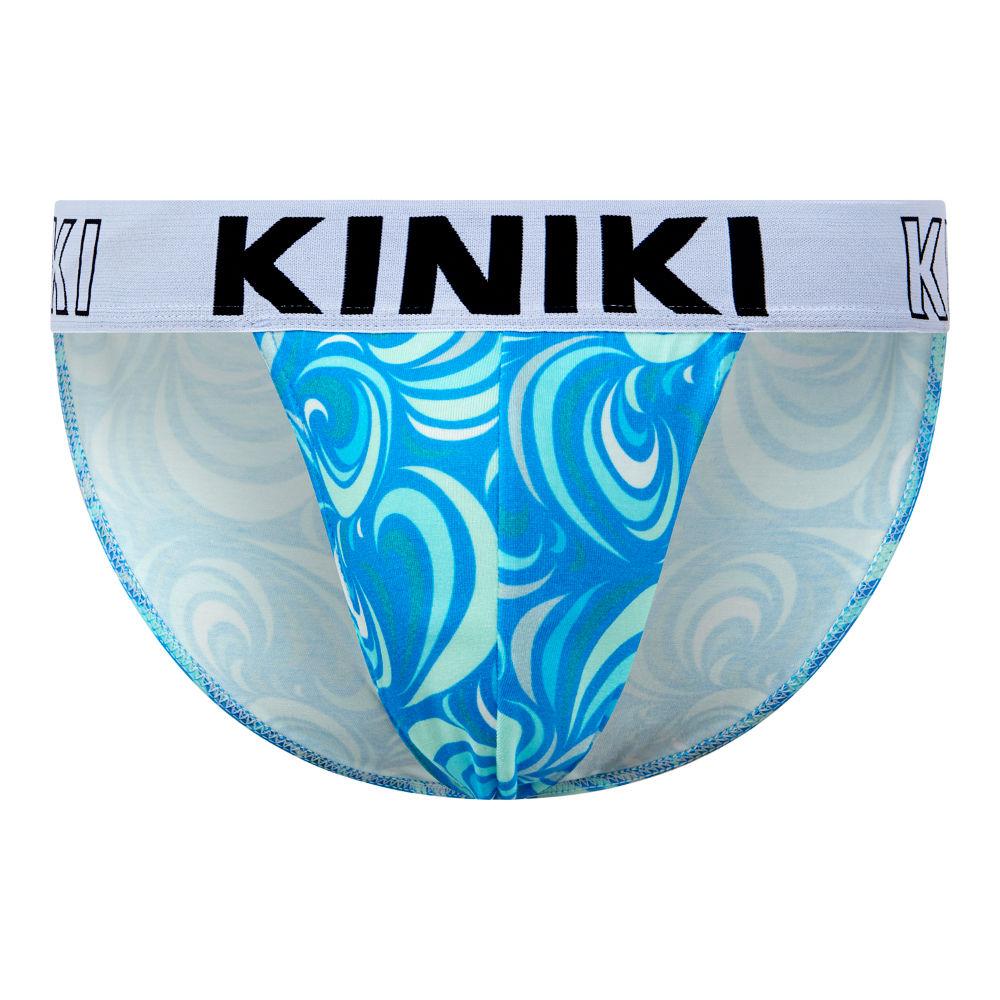 Cotton Printed Tangas - Blue Rift – Kiniki