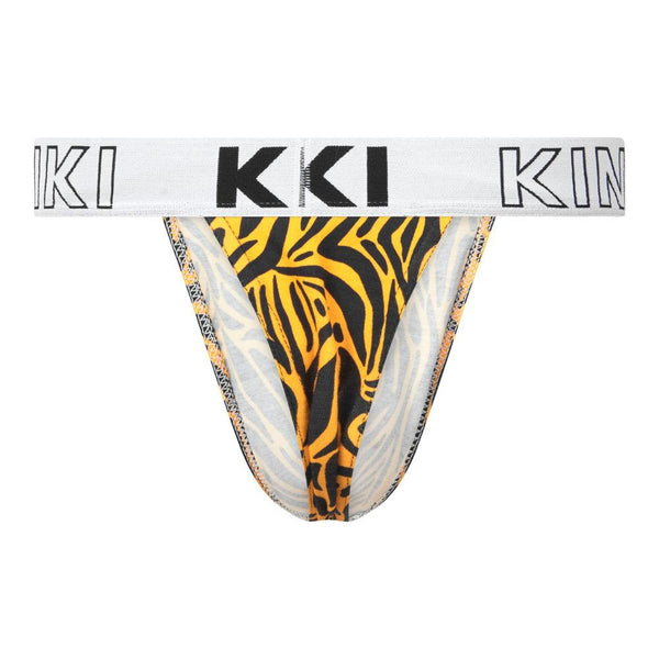 Cotton Printed Thongs - Blue Rift – Kiniki
