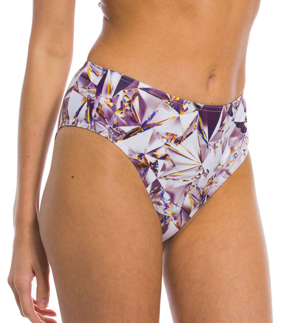 Crystal High Waisted Bikini Brief - Kiniki