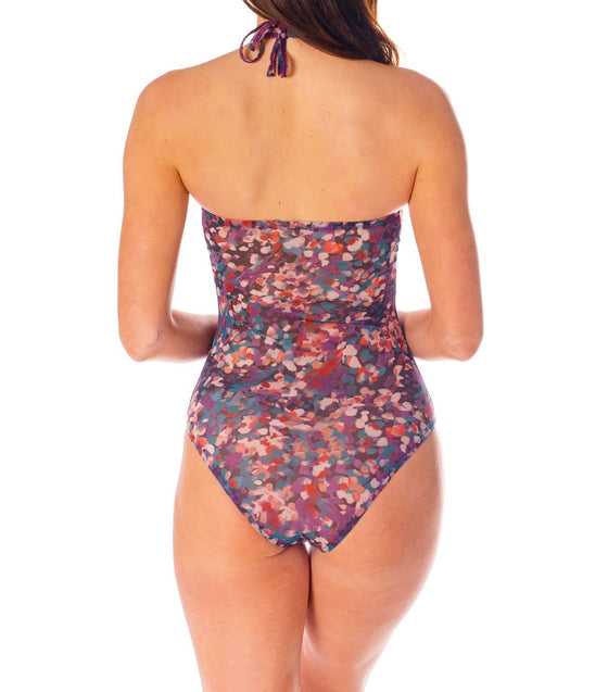 Elba Tan Through Tube Swimsuit - Kiniki