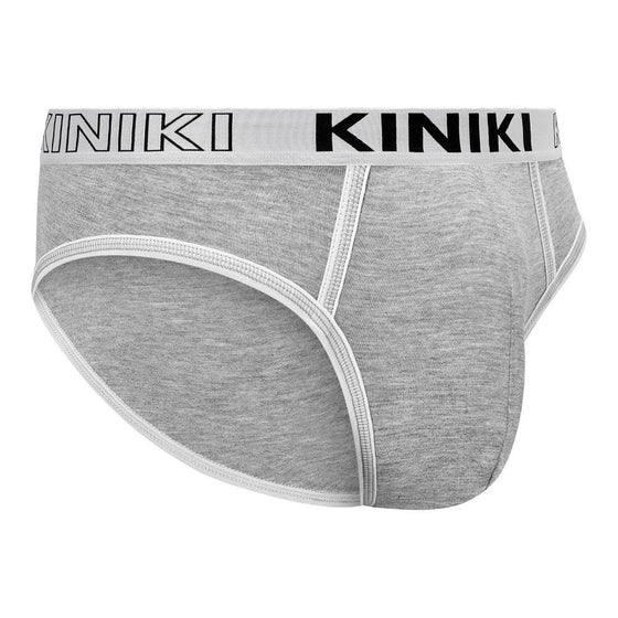 Modal Piped Brief Silver - Kiniki