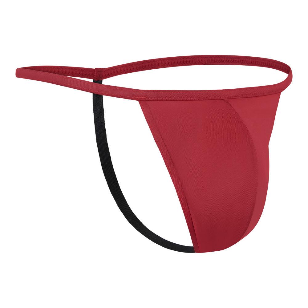 Men's String Bikini Swimsuit - Contoured Pouch, Silky Soft Fabric (Sizes S/M/L)