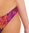 Purple Amalfi Tan Through Bikini Brief - Kiniki