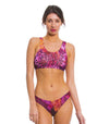 Purple Amalfi Tan Through Cropkini - Kiniki