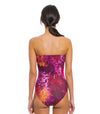 Purple Amalfi Tan Through Tube Swimsuit - Kiniki