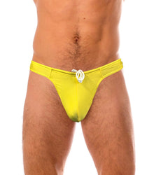  St Tropez Swim Thong Yellow - Kiniki