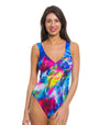 Storm Tan Through Support Top Swimsuit - Kiniki