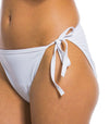 White Tie Side Bikini Tanga - Kiniki